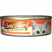 Daily Delight Skipjack Tuna White with Carrot in Jelly 80g 1 carton (24 cans)